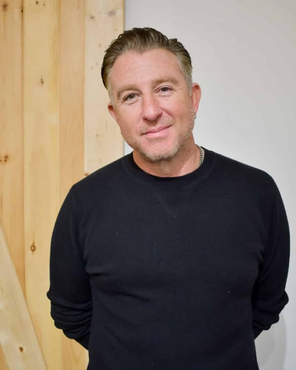 a man posing for the camera